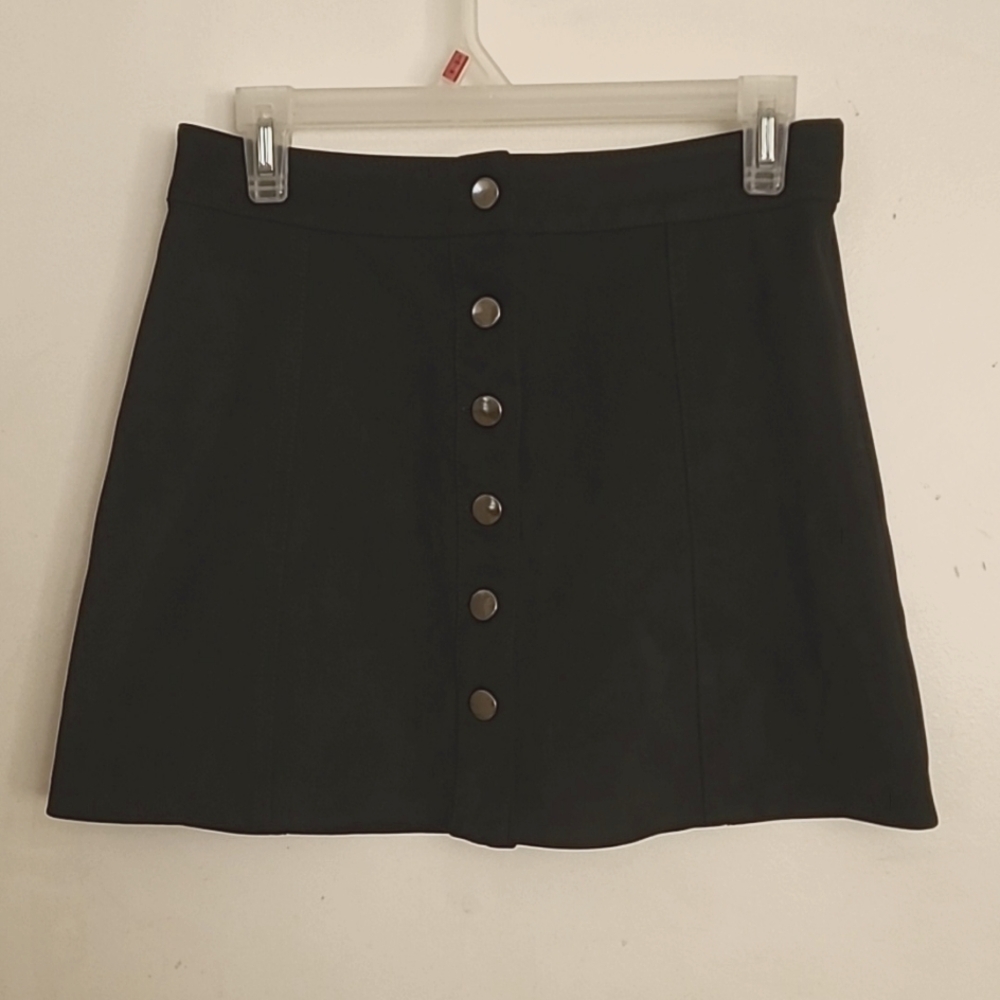 ZARA TRAFALUC COLLECTION suede skirt.